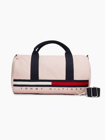 Lány Tommy Hilfiger Duffle Táska Rózsaszín | HU 2024SGL